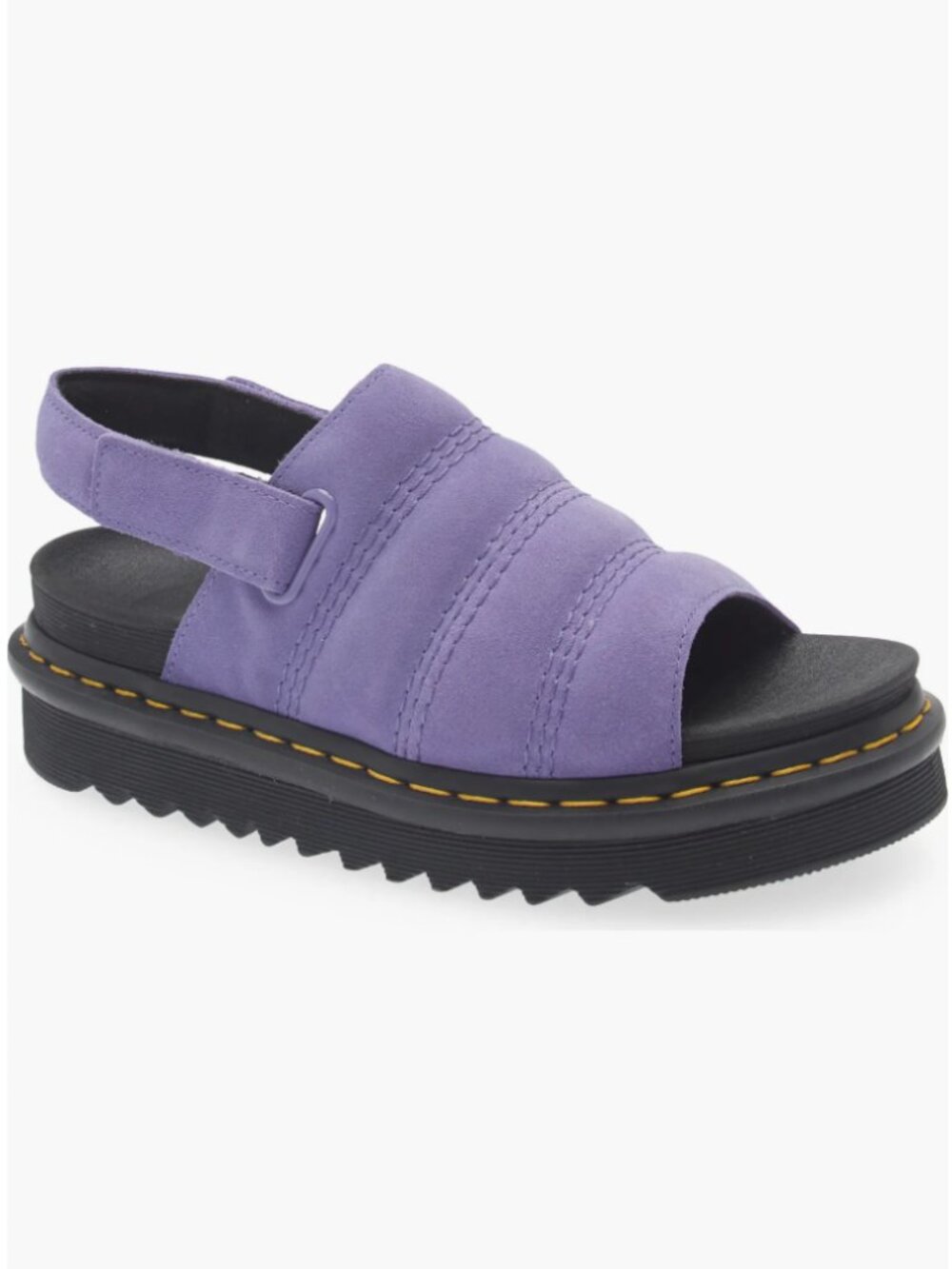 Dr. Martens Kole Slingback Platform Sandal Purple Size US Women 5
